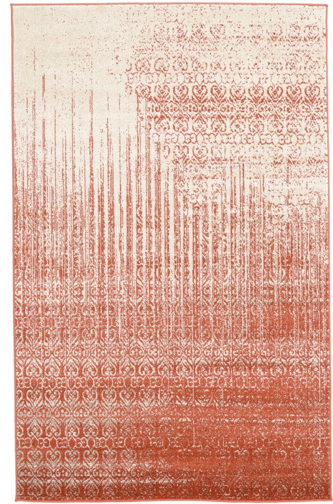 Rug Unique Loom Del Mar Red Rectangular 5' 0 x 8' 0