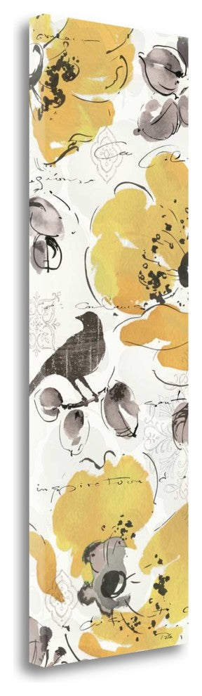 "Watercolorful V" By Pela Studio, Giclee Print on Gallery Wrap Canvas