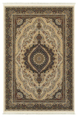 Oriental Weavers Masterpiece Ivory/ Multi Oriental Indoor Area Rug 3'10"X5'5"