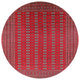 Ahgly Company Indoor Round Mid-Century Modern Area Rugs, 7' Round