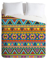 Deny Designs Bianca Green Play Duvet Cover - Lightweight