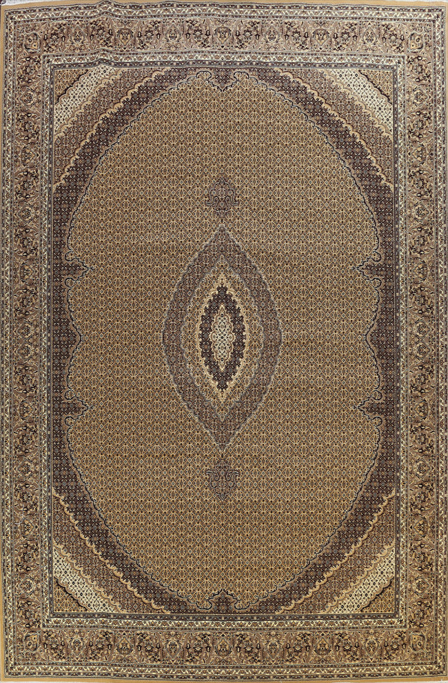 Geometric Turkish Oriental Area Rug Large Traditional Carpet 13x17