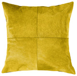 Natural Home Decor Torino Cowhide Pillow, 2-Piece, 18"x18"
