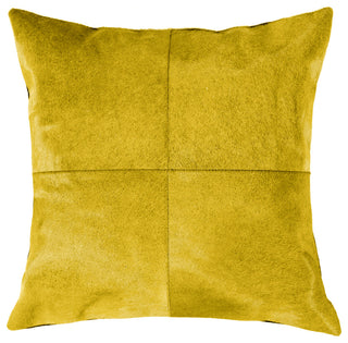 Natural Home Decor Torino Cowhide Pillow, 2-Piece, 18"x18"