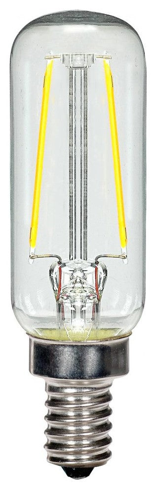 2.5W T6 LED Clear Candelabra Base, 2700k, 200 Lumens, 120V