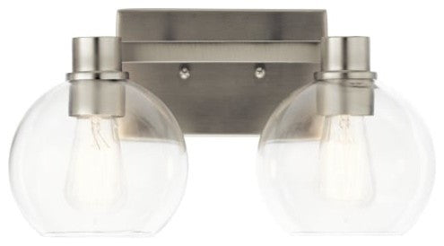 Bath 2-Light, Brushed Nickel