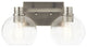 Bath 2-Light, Brushed Nickel