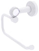 Pacific Beach Euro Style Twisted Accent Toilet Tissue Holder, Matte White