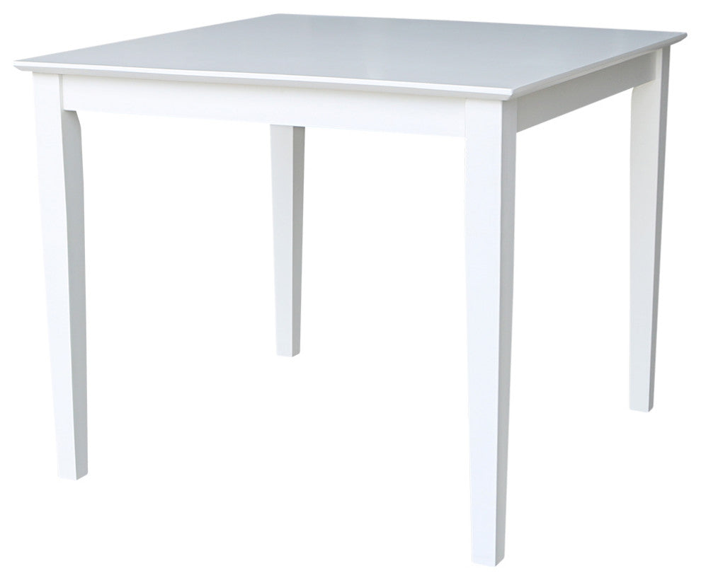 Solid Wood Top Table - Dining Height