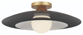 Welsh 1 Light LED 18" Sconce, Black