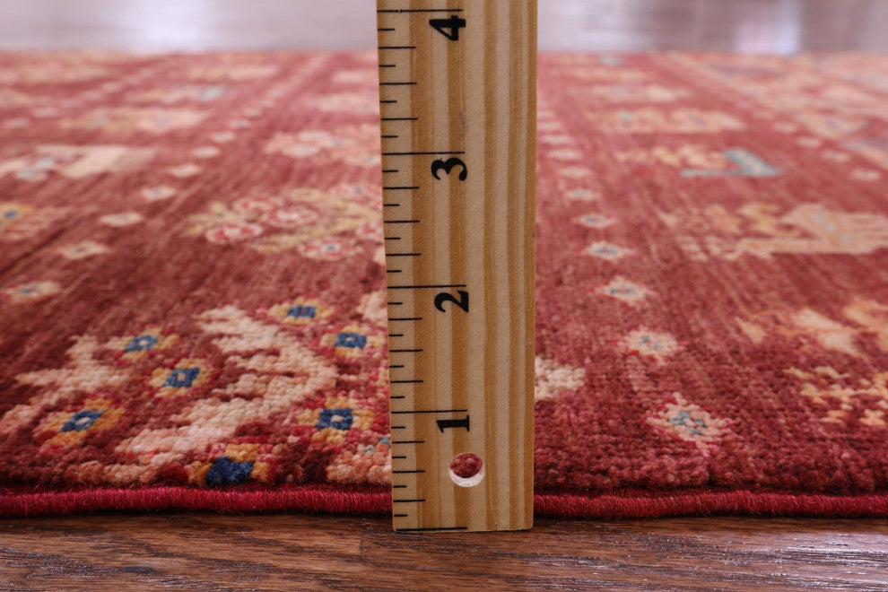 Runner Handmade Tribal Persian Gabbeh Wool Rug 2' 11" X 9' 10" Q10853