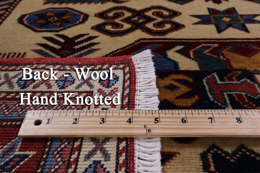 4' 4" X 6' 1" Shirvan Handmade Wool Rug Q6789