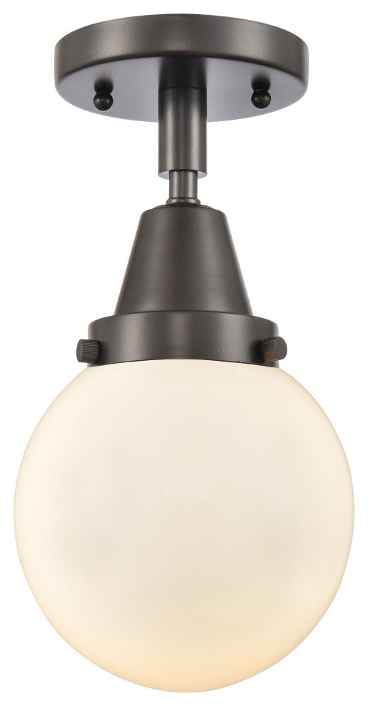 INNOVATIONS LIGHTING 447-1C-OB-G201-6 Beacon Flush Mount