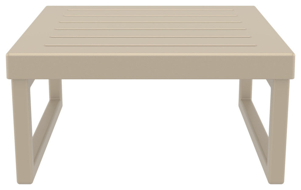 Mykonos Square Coffee Table Taupe