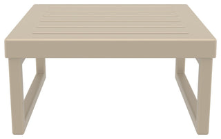 Mykonos Square Coffee Table Taupe