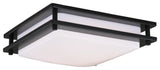 Horizon 12" LED Flush Mount, Oil Burnished Bronze