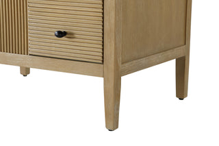 Home Living 32" Single Bathroom Vanity, Linen Oak