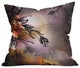 Iveta Abolina Purple Rain Outdoor Throw Pillow