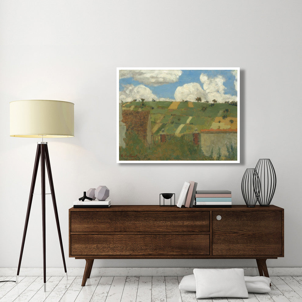 "Landscape of the Ile-de-France, 1894" Paper Print by Edouard Vuillard, 50"x38"