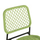 Lucy  Dyed Cord Outdoor Counter Stool, Green