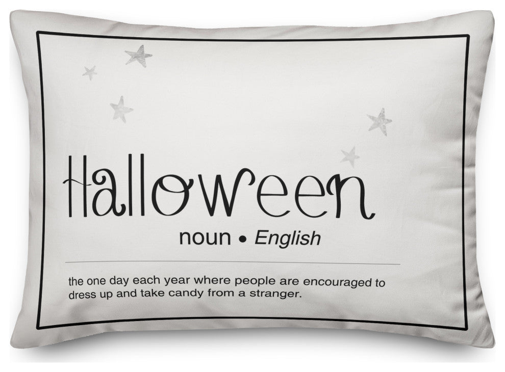 Halloween Definition 20x14 Spun Poly Pillow