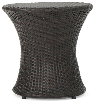 Townsgate Outdoor Boho Wicker Accent Table