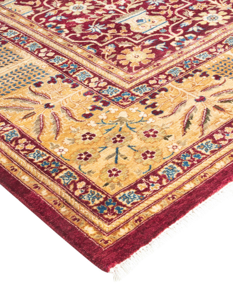 MOGUL, Hand Knotted Area Rug 9' 6" X 8' 1"