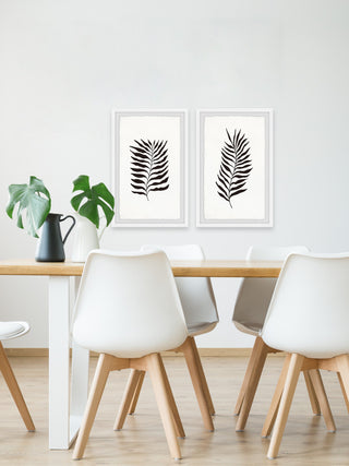 Fern Connection Diptych, Set of 2, 24x36 Panels
