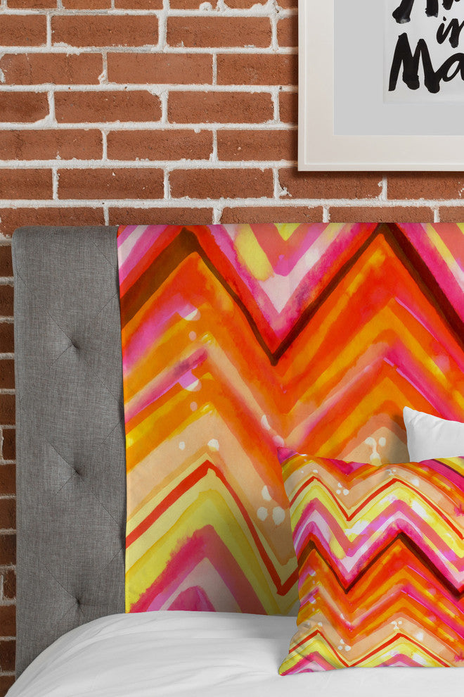 Deny Designs Cayenablanca Watercolour Chevron Tapestry