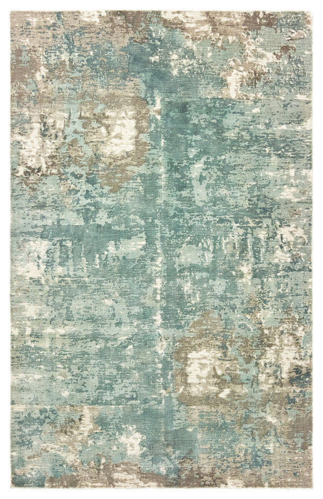 Oriental Weavers Formations Blue/ Grey Abstract Indoor Area Rug 8'X10'