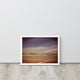 Aged View of Frisco Pier Coastal Framed Photo Paper Print, White, 12" X 16"
