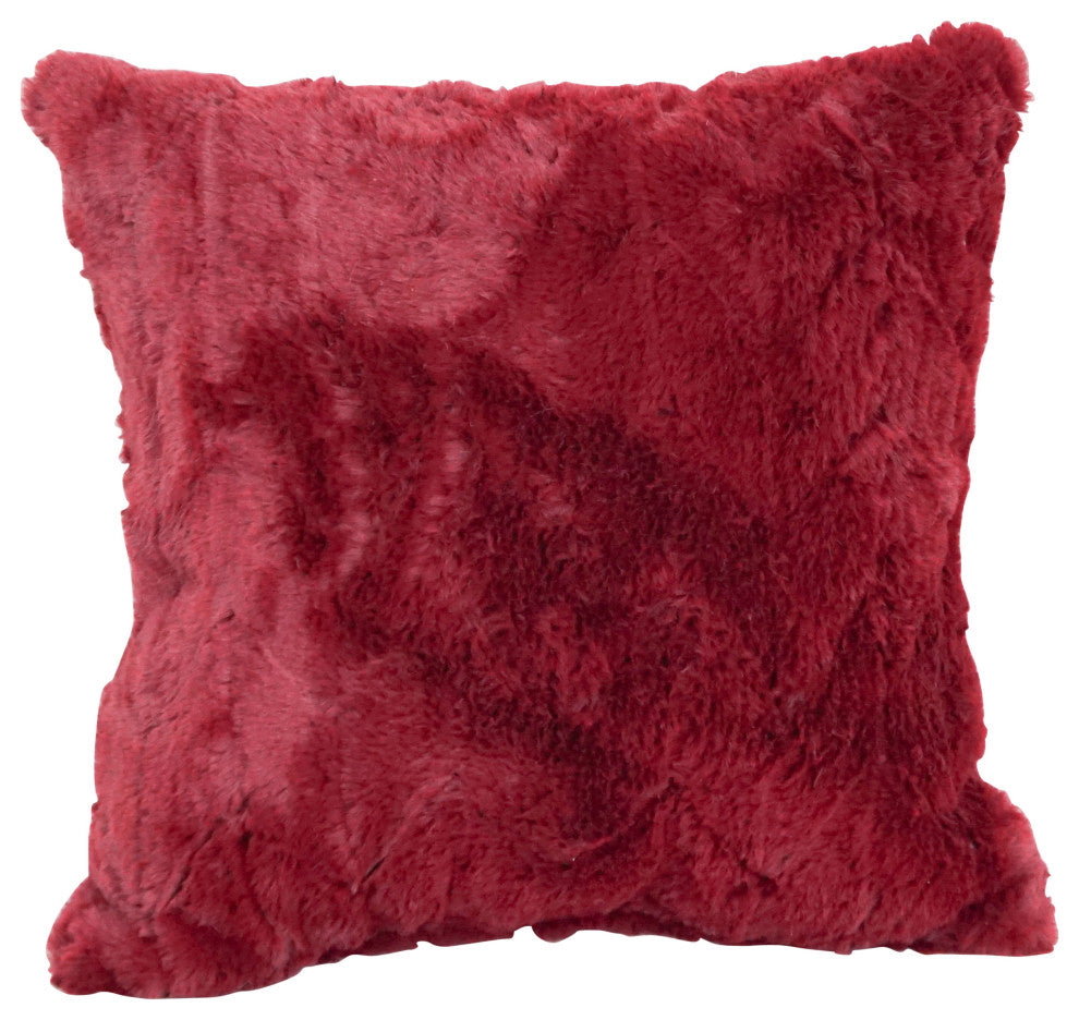 17" Jacquard Throw Pillows With Inserts, Set of 2, Naples Cranbe