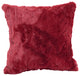 17" Jacquard Throw Pillows With Inserts, Set of 2, Naples Cranbe