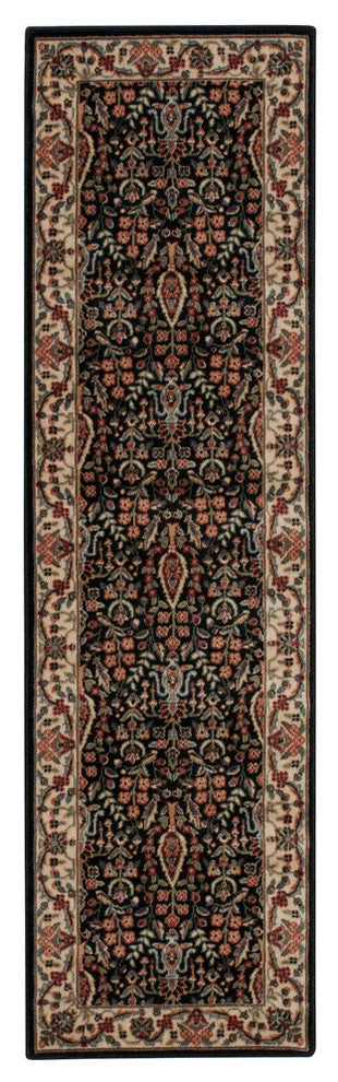 Nourison Persian Arts Black Area Rug