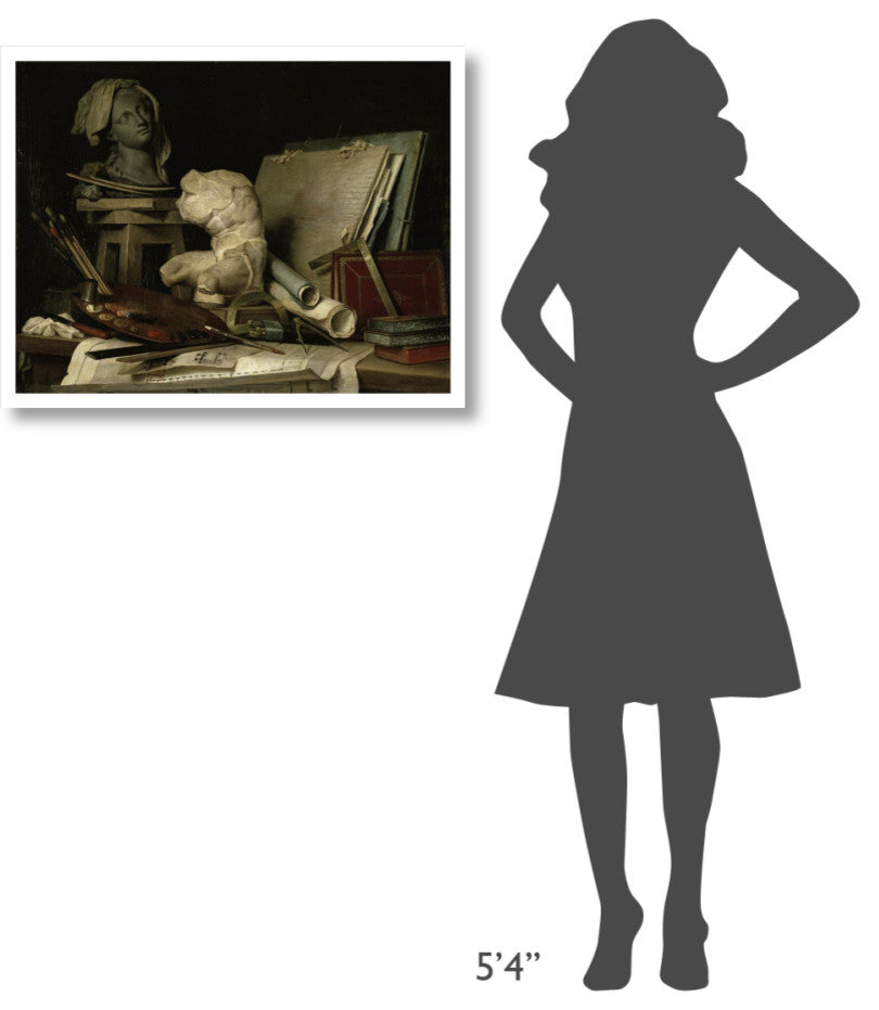 "The Attributes of the Arts" Print by Anne Vallayer-Coster, 32"x25"
