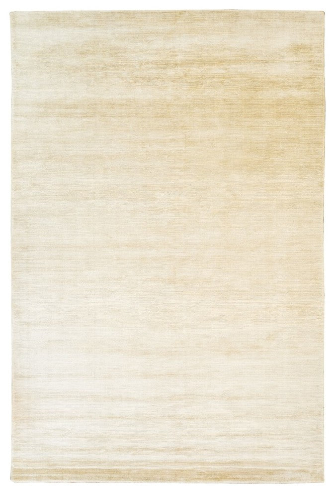Manning Hand-Loomed Viscose Contemporary Area Rug Carpet, Beige, 8' X 10'