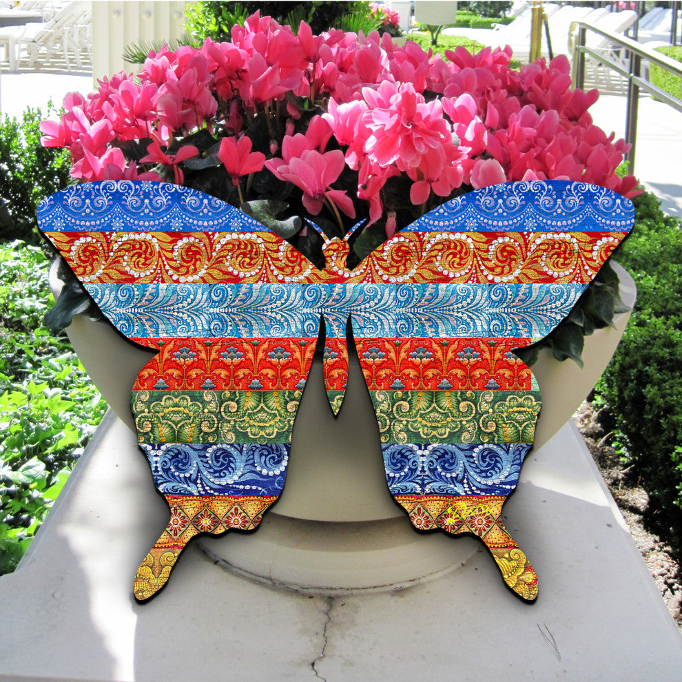 Quilted Butterfly Door Hanger