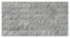 Silver Gray Light Rock Face 3x12 Marble Wall Tile