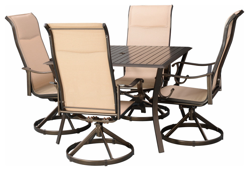 Westin 5pc Sling Dining Set - Tan