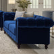 Nativa Interiors London 72" Sofa, Red, Deep Plush Depth