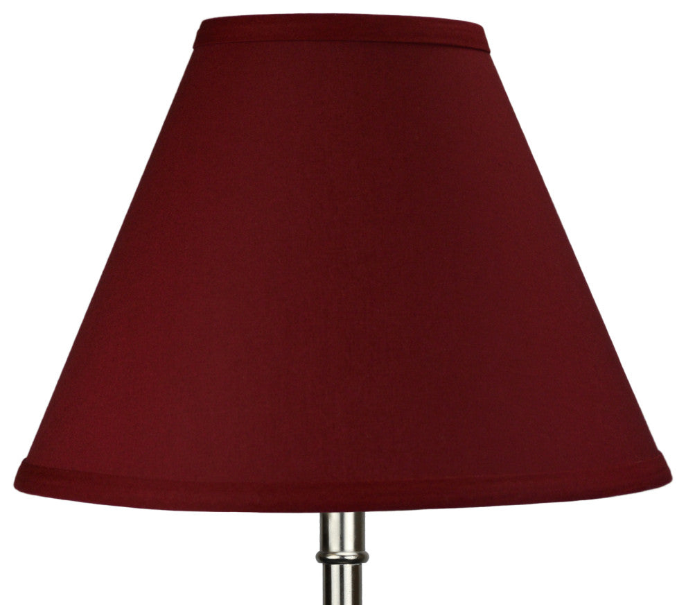 Fenchel Shades 5"x12"x9" Empire Lamp Shade, Linen Brick