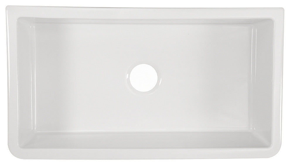 Reversible Italian Farmhouse Fireclay Sink 33"