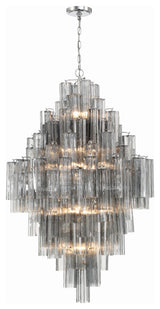 Crystorama Addis 20 Light Polished Chrome Chandelier
