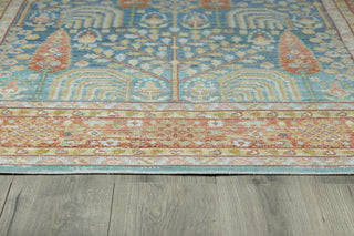 Momeni Isabella Traditional Area Rug, Blue, 2'3"x8' Runner