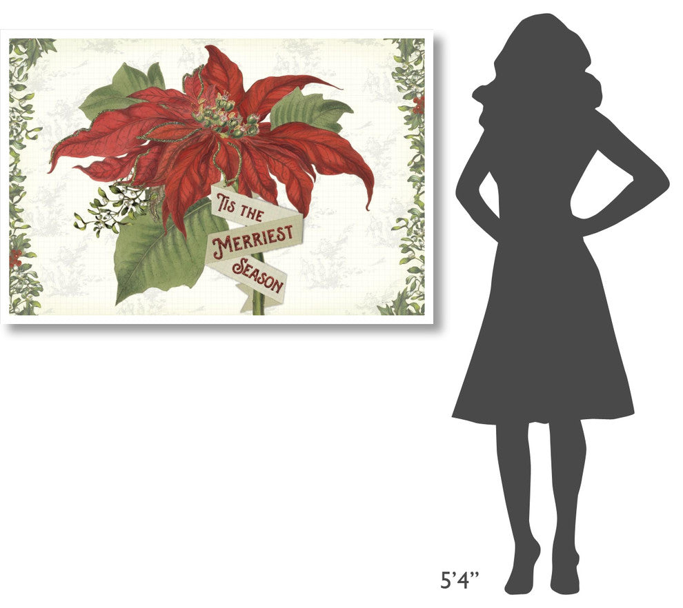 "Yuletide I" Digital Paper Print by Sue Schlabach, 50"x34"