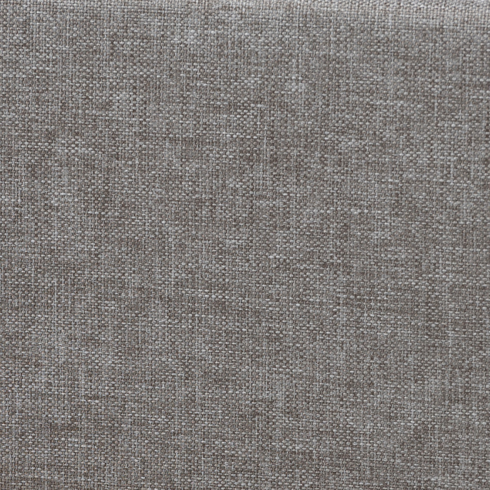 Bailee Fabric Platform Bed, Grey, Full