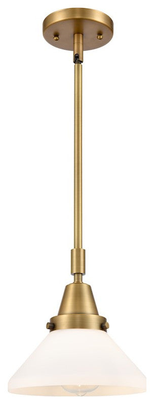 Innovations Lighting 447-1S-BB-G4471-LED Caden 1 Light 8" Mini Pendant