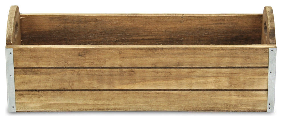 Rectangular Wooden Box Planter