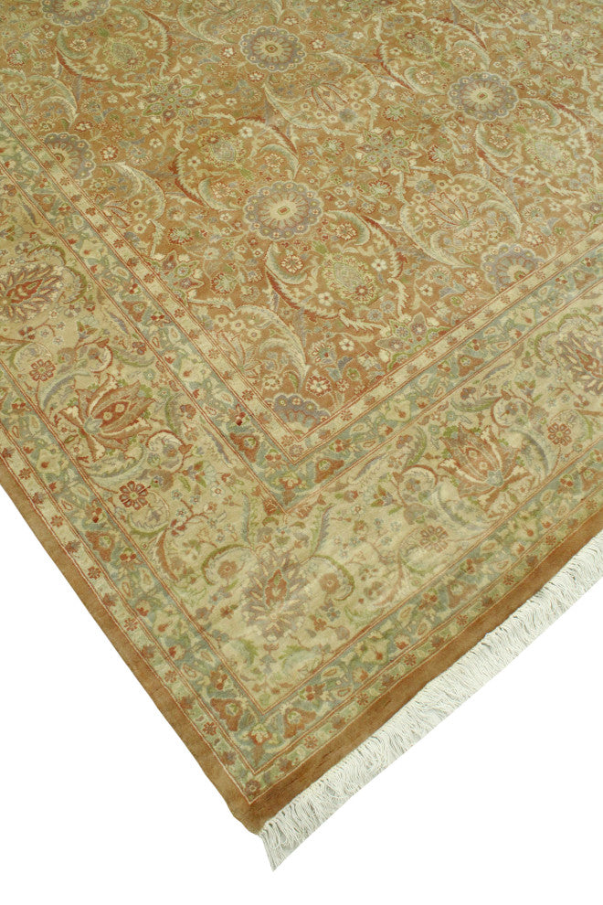 Pak-Persian Culbart Gold/Beige Rug, 8'0x10'0