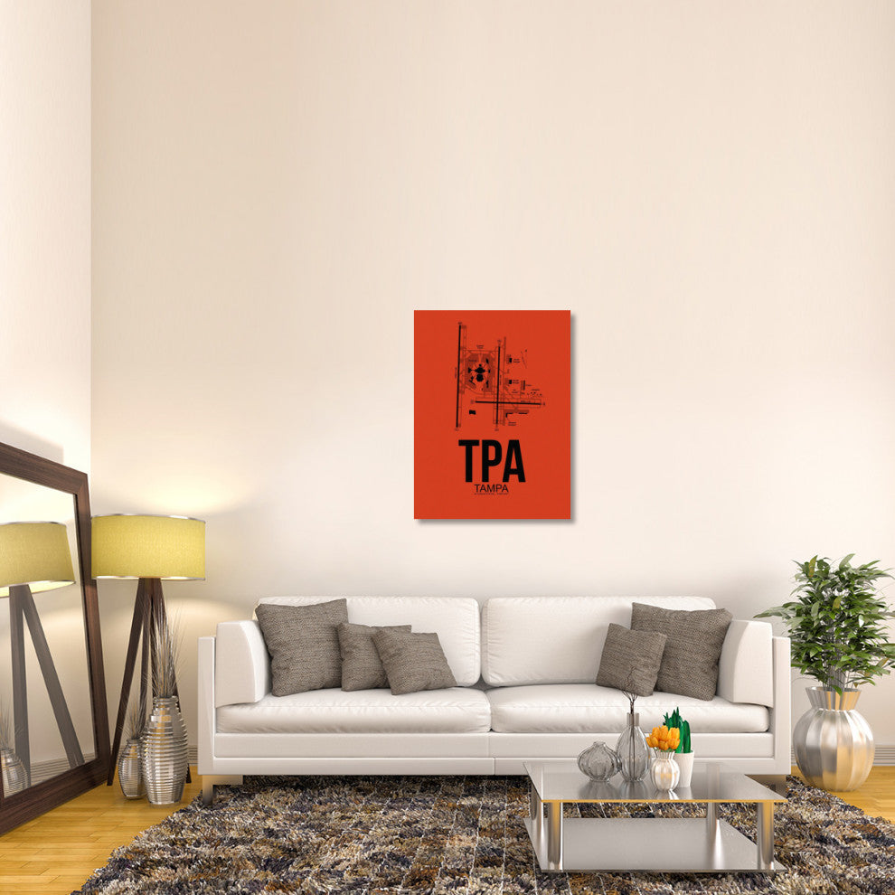 "TPA Tampa Airport Orange" Fine Art Print